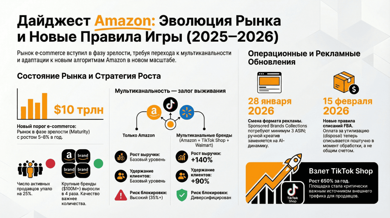Главные новости Amazon для селлеров